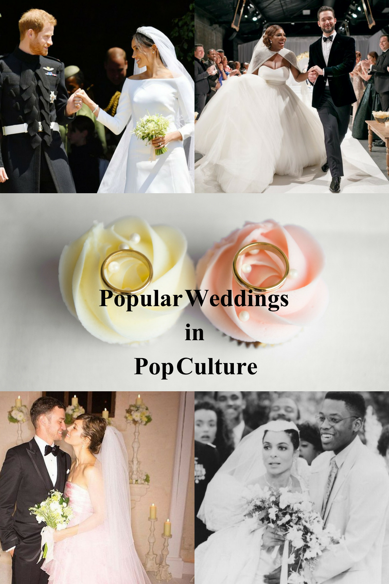 Popular Weddings in Pop Culture Karlene Lindsay Designs LLC