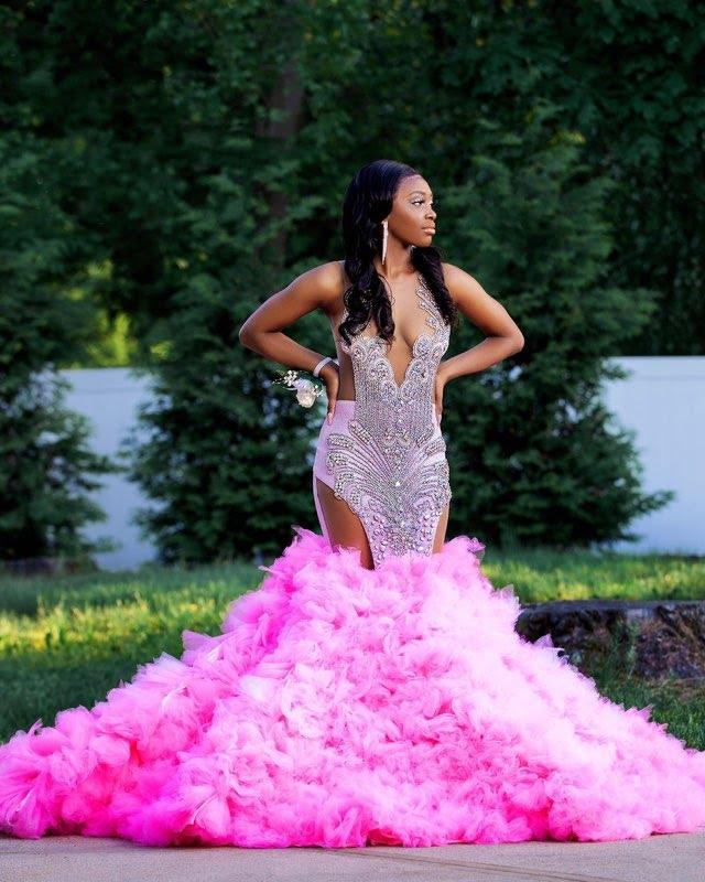 Bubble Gum Barbie Gown Karlene Lindsay Designs LLC